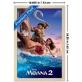 thumbnail image 2 of Disney Moana 2 - One Sheet Wall Poster, 22.375" x 34" Framed, 2 of 4
