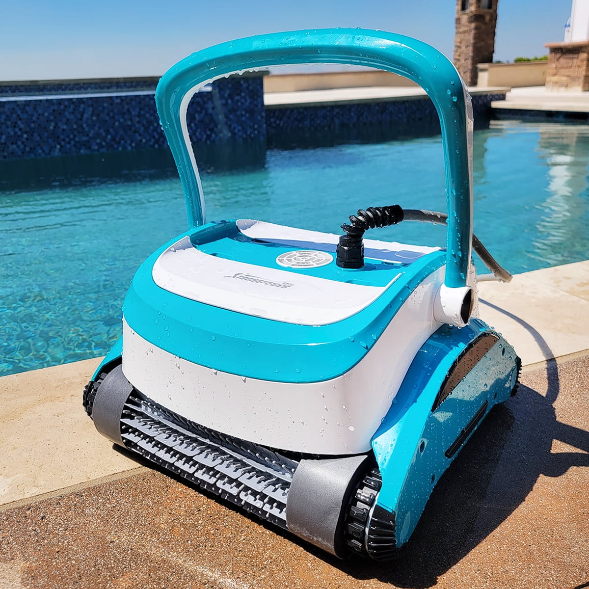 XtremepowerUS Robotic Pool Vacuum Cleaner Ideal for InGround