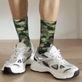 thumbnail image 6 of KLL Camouflage Shark Print Cool Socks Men's Women's Crew Socks Funny Crazy Novelty Stockings, 6 of 6
