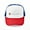 Red/Blue/White, variant on CafePress - Triangle Colored Coat Of Arms Wordmark - Adjustable Unisex Printed Trucker Hat with Mesh Back