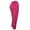 Hot Pink, variant on DGMIOCS Women Capris High Waist Yoga Pants Hollow Out Comfy Stretchy Seamless Leggings Workout Compression Capri Pants Black L