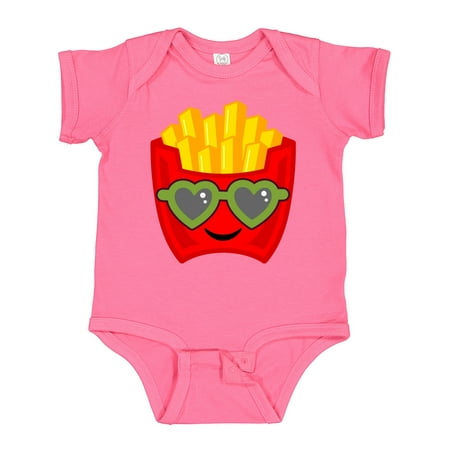 

Inktastic French Fries Funny Fry Lover Gift Baby Boy or Baby Girl Bodysuit