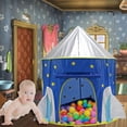 thumbnail image 3 of Juguete de Campaña Infantil Plegable Sunnimix Juguete de tienda de princesa para niños, 3 of 8