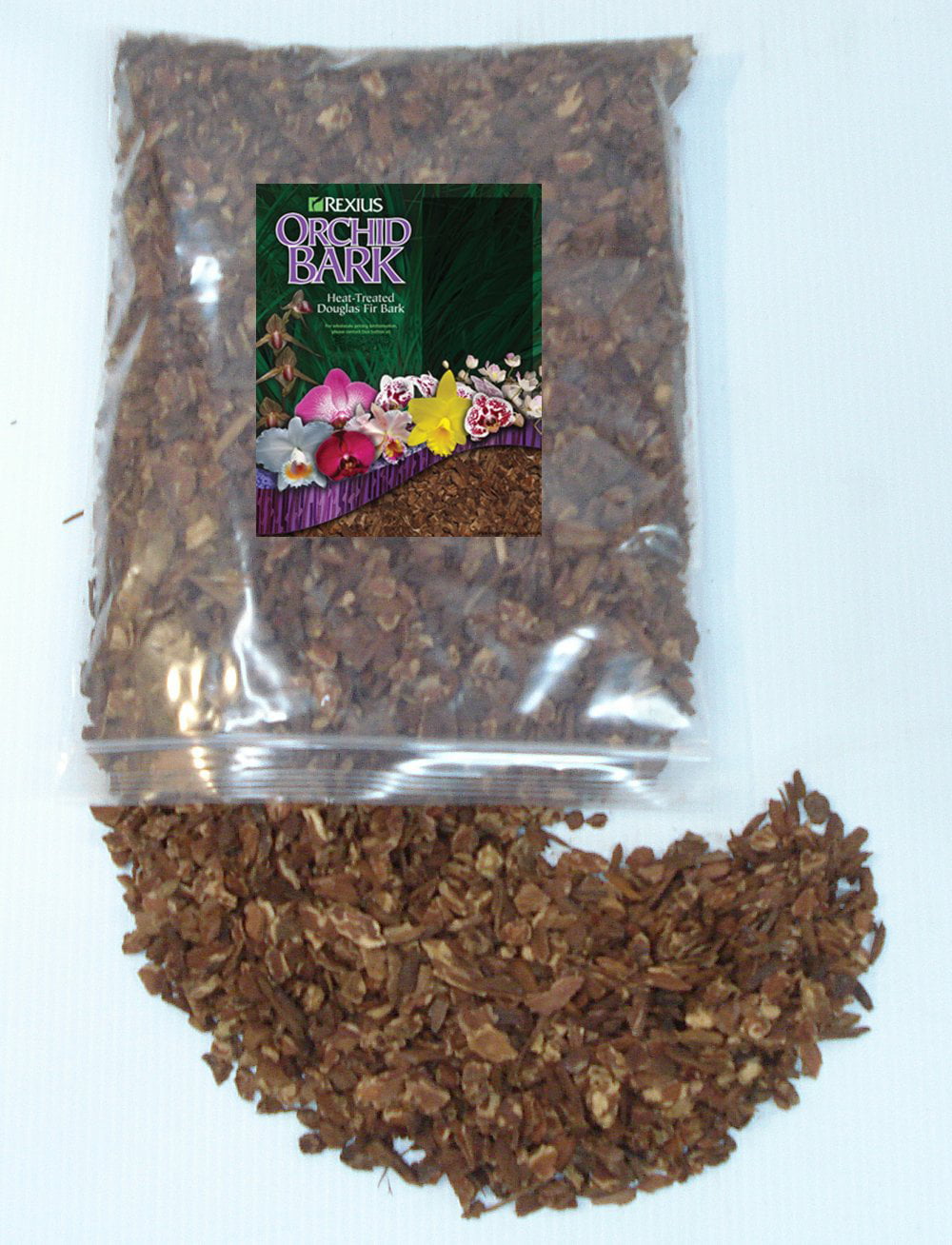 Red Pine Bark for your orchids Medium Grit 10/25 MM 5 Litre 