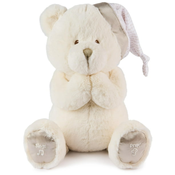 Oso de peluche con dibujos animados GUND para orar buenas noches, 11 cm