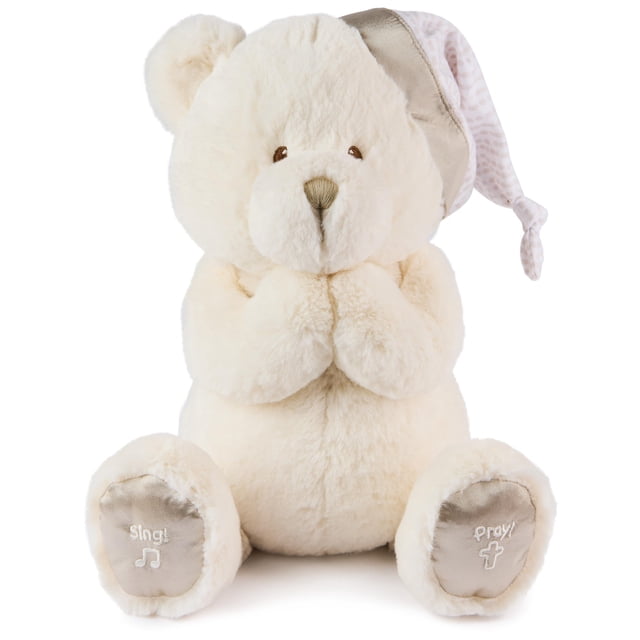 Oso de peluche con dibujos animados GUND para orar buenas noches, 11 cm
