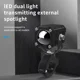 thumbnail image 5 of Faros De Lupa Luz Led Spot Luz Alta Y Baja Drl Para Moto, 5 of 8