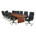 thumbnail image 2 of Legacy 192" Modular Racetrack Conference Table with 2 Power Data Grommets- Cherry, 2 of 6