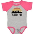 thumbnail image 3 of Inktastic Austin Texas Skyline Vintage Boys or Girls Baby Bodysuit, 3 of 5