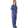 thumbnail image 2 of Natural Uniforms UNISEX SIX POCKET SOLID SCRUB SET - BP101, 2 of 6