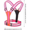 thumbnail image 3 of Gilet Lumineux à DEL Réfléchissant pour la Course, Rechargeable par Usb, Haute Visibilité, avec Taille/épaule Ajustables, 3 of 4