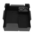 thumbnail image 4 of Car Center Console Armrest Storage Box Black Tray with Rubber Mat Coin Holder Replacement for Explore 2013‑2019, 4 of 8
