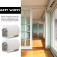 thumbnail image 2 of Set of 2 guide rollers for gate with welded nylon support 40*50, 2 of 5
