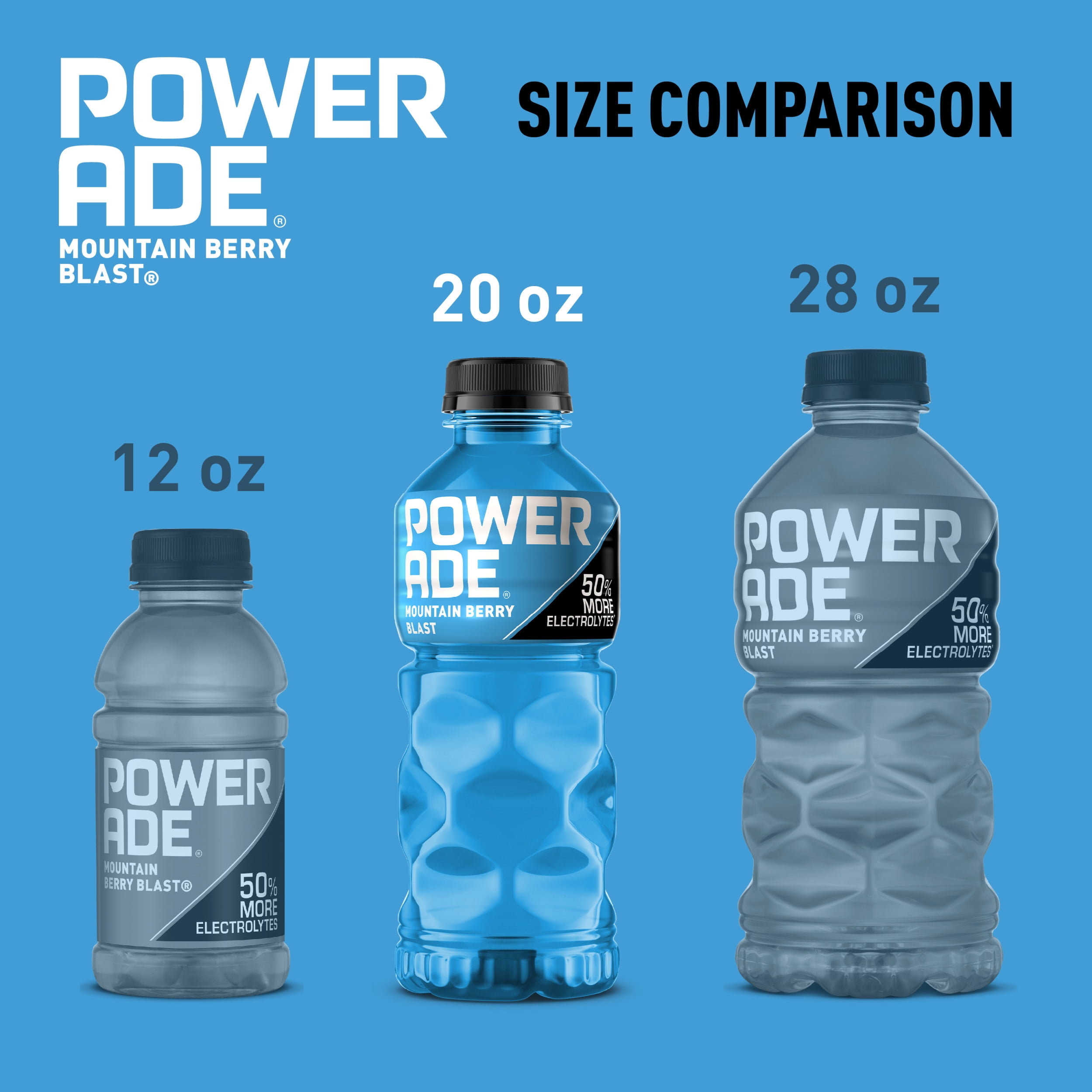 POWERADE Mountain Berry Blast Sport Drink 20 fl Chile Ubuy