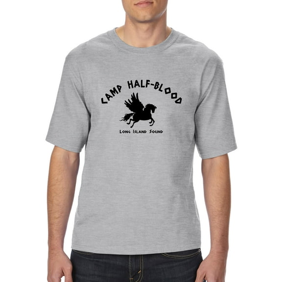 Normal is Boring - Big Men's T-Shirt, up to Tall Size 3XLT - Camp Half Blood Demigods