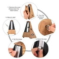 thumbnail image 2 of Yeacher Universal Pyramid Mechanical Metronome ABS Material for Guitar Violin Piano Bass Musical Instrument Practice Tool for Beginners, 2 of 8