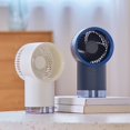 thumbnail image 2 of Portable Fan Mist Spray Air Circulation ABS Outdoor Activities Desk Fan for Home, 2 of 10