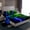 Blue Green, variant on Homewish Video Game Twin Sheet Sets 3pcs for Female Men Adults,Blue Green Twin Fitted Sheet Microfiber,Abstract Lightning Gamepads Breathable Flat Sheet,Microfiber Bedroom Decor