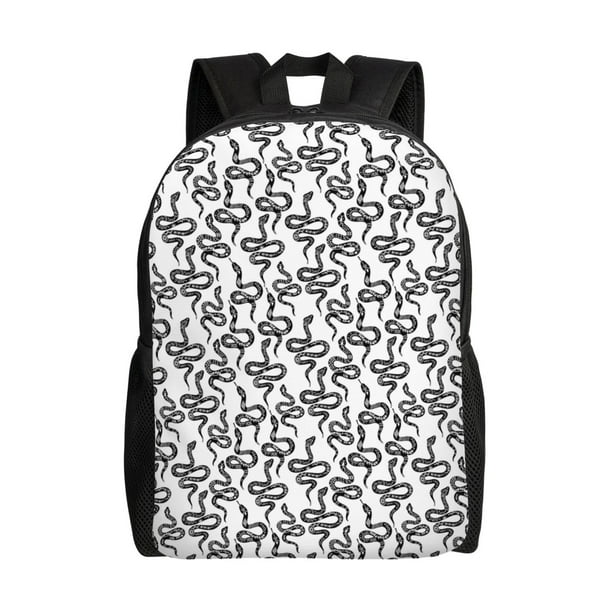 Fotbe Snake Mochila de Viaje para Laptop, Mochila Ejecutiva Delgada y Resistente 15.6"