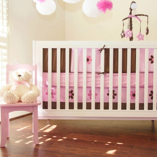 Pam Grace Creations Pam's Petals NurseryinaBag Crib Bedding Set