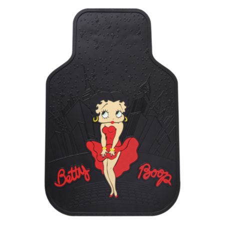 Plasticolor Betty Boop Skyline Floor Mats 2 Piece Set Walmart Com Walmart Com