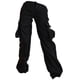 thumbnail image 4 of Pantalones de figura 1/6, pantalones casuales sueltos, elegantes, juguetes de cosplay, regalos, accesorios, cuerpo de muñeca, accesorio de pantalón en Negro, 4 of 6