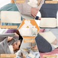 thumbnail image 3 of in 1 Hot Water Bottle, 2L Belt Hot Water Bottle, Hot Water Bottle, Milky White, 3 of 5