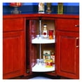 thumbnail image 2 of Knape & Vogt Lazy Susan 24" Door Mount Polymer White 2 Shelves Top And Bottom Mount Post Range 25"- 33" One Per Box, 2 of 4