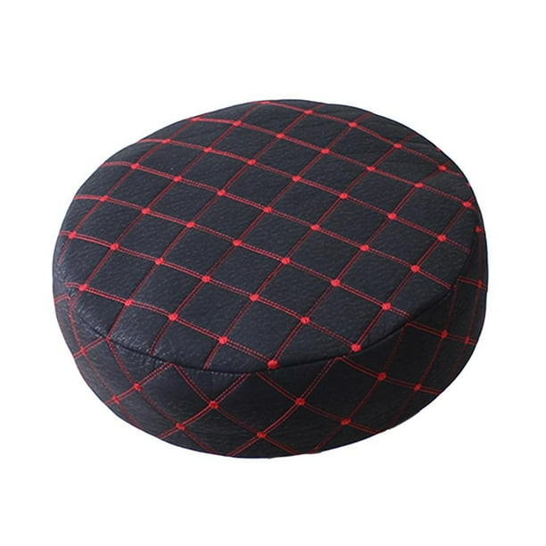 Funda de Te Elástica Monocromática perfecl para Sil Cojín para Taburetes Color negro