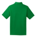 thumbnail image 6 of Sport Tek Adult Male Men Plain Short Sleeves Polo Kelly Green X-Large, 6 of 6