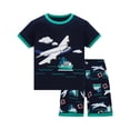 thumbnail image 1 of Conjuntos de ropa para bebés de 2 a 8 años, ropa de pijama, trajes de dormir para bebés, camisas de algodón y pantalones cortos, 1 of 3