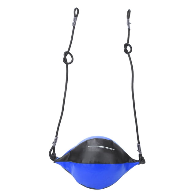 Equipo de entrenamiento de perforación de pelota de rebote de velocidad de boxeo colgante inflable de doble extremo negro azul YUNYI BRAND Deportes