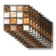 thumbnail image 3 of Pegatina de baldosas para el hogar de baño de cocina de bricolaje 10 piezas/set Vintage Mosaic Wall Tile Pegatina impermeable Piso autoadhesivo Docal, 3 of 6
