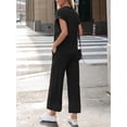 thumbnail image 3 of MOYIKO 2 Piece Sets for Women Summer Matching Lounge Sets Casual Airport Travel Vacation Outfits, 3 of 7