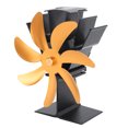 thumbnail image 4 of Wood Stove Fan, Easy To Install 7 Blade Heat Powered Fan  For Living Room, 4 of 7