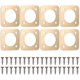 thumbnail image 1 of 8 Pcs Bluebird House Predator Guards Bird House Hole Protector Copper Birdhouse Guard Bird House Protect, 1 of 4