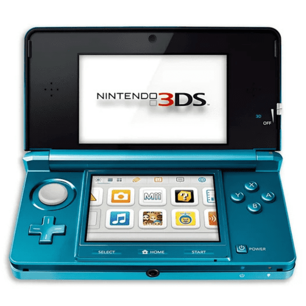 3DS Consola de Videojuegos Portátil Juegos Retro - Azul Agua (Reacondicionado)