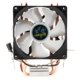thumbnail image 2 of Disipador de calor del ventilador del refrigerador de la CPU LED de aluminio para LAG 775 1150 1151, tubo dual # 2 2 Baoblaze Enfriador del ventilador de la CPU, 2 of 8