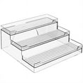 thumbnail image 3 of Estantes escalonados para armarios: almacenamiento de despensa de cocina Frees Tanding para latas, frascos y latas: para exhibidores de despensas, 3 of 6