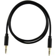 MIYAKO USA 3.5mm Stereo Cable Male to Male Audio Extension Gold Plated, 6ft Long for Smartphones, Speakers, Loudspeakers, Tablets and Computers (M-230GHQ)