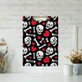 thumbnail image 5 of GZHJMY Clipboard for Classrooms Office Hearts Skull Plastic Clipboard Standard Letter Size A4 Clipboard with Low Profile Metal Clip Decorative Clip Boards for Teachers, 5 of 6