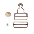 thumbnail image 1 of Overall Buckles Replacement Metal Suspender Clips with Rectangle Buckle Overall Braces Buckles DIY Button No Sew Accessories Adjustable for Overall Bib Pants Trousers Jeans Jacket, 1 of 2