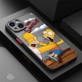 thumbnail image 3 of Homer J. Simpson Surf Donut Case para Apple iPhone 8 XR 11 Pro SE 2022 14 Plus 7 6 XS Max 13 12mini 15 14ProMax Phone Cover Soft Cover, 3 of 5