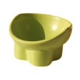 thumbnail image 2 of Cuenco de alimentación para mascotas con protección para el cuello y lazo , cuenco de agua antideslizante para gatitos verde, 2 of 8