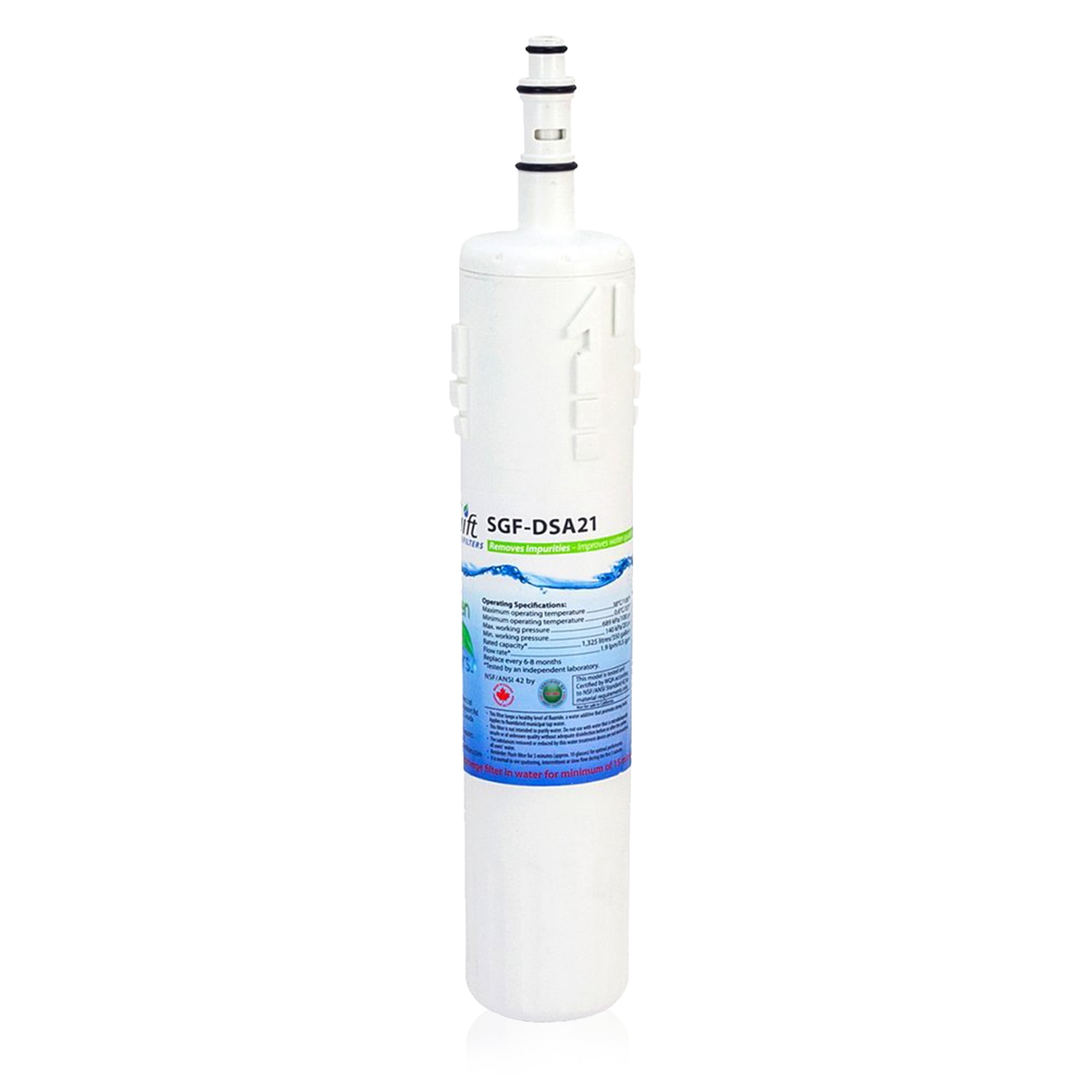 Swift Green Filters SGF-DSA21 Replacement for Samsung DA29-00012A Refrigerators Water Filters