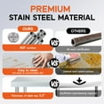 thumbnail image 2 of Jocisland 30x72in Stainless Steel Table, Kitchen Prep Table with Adjustable Undershelf, NSF Certified Metal Surface for Kitchen, Restaurant, Hotel, 2 of 9