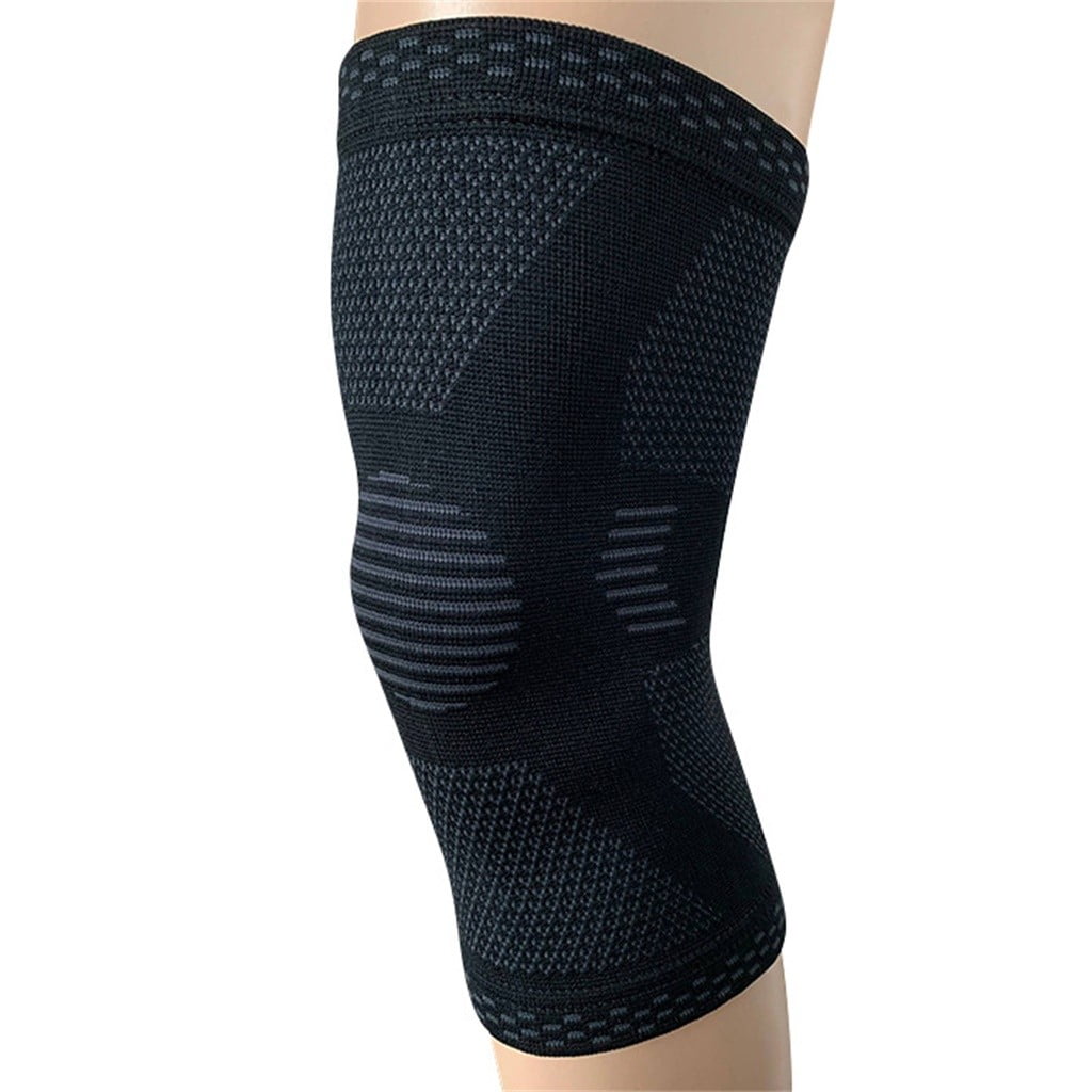 Knitted Knee Pads Breathable Knee Pads Running Basketball Protection