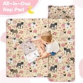 thumbnail image 4 of Pugs and Pioneer Flower Toddler Nap Mats for Kids Preschool,Sleeping Mat Bag or Kids,Toddler Sleeping Bag,Toddler Nap Mat or Daycare, 4 of 6