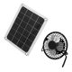 thumbnail image 3 of Kit de cargador de panel solar fotovoltaico de 10 W con ventilador, puertos USB duales hembra para granja de gallineros al aire libre, 3 of 14