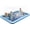 67x107-large, variant on 97"x 67" Splash Pad for Dogs, Rantangle Splash Pad for Kids Ages 4-8, Splash Pads for Toddlers 1-3, Dog Sprinkler Shallow Pool, Outdoor Water Toys for Backyard, Teal(5.5 x 7 ft)